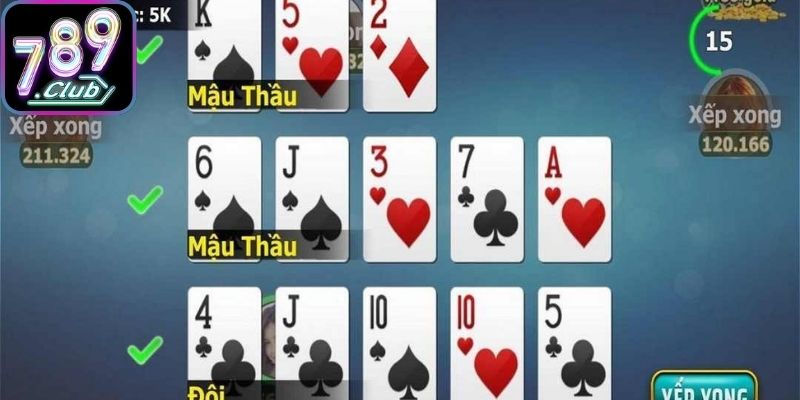 Cần nắm rõ các kết hợp trong Mậu binh 789Club